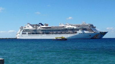 Cruceros en Isla Cozumel, Quintana Roo.