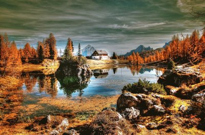 Lago en otoÃ±o