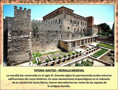 VITORIAâ€“GASTEIZ â€“ MURALLA MEDIEVAL