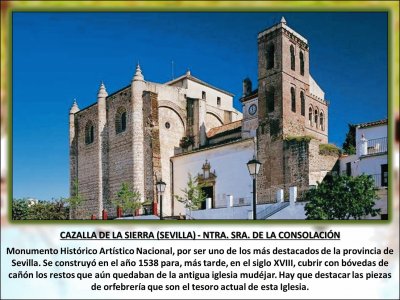 CAZALLA DE LA SIERRA (SEVILLA) - NTRA. SRA. DE LA CONSOLACIÃ“N