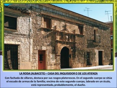 LA RODA (ALBACETE) â€“ CASA DEL INQUISIDOR O DE LOS ATIENZA