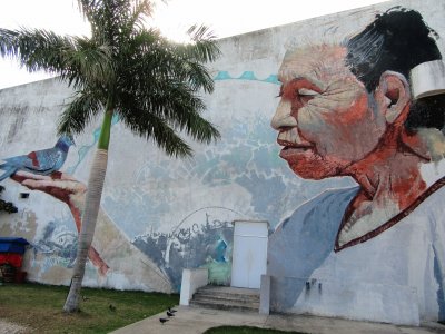 Mural en Ciudad Campeche.