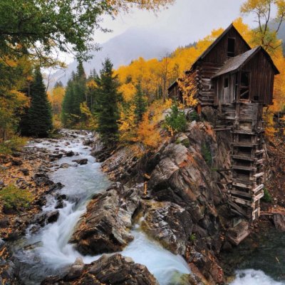 Molino de cristal-Colorado