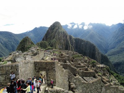 Puerta de entrada de Machu Picchu.