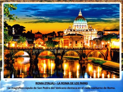 ROMA (ITALIA) â€“ LA ROMA DE LOS PAPAS