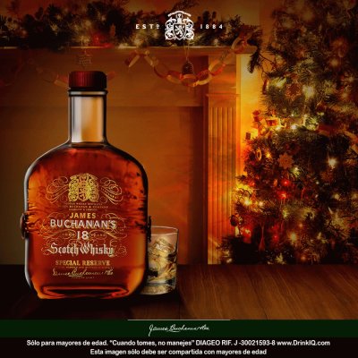 Buchanan 's 18 aÃ±os, en Navidad