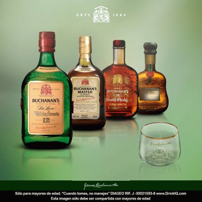 Buchanan 's, las 4 hermanas, Whisky EscocÃ©s