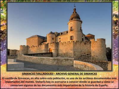 SIMANCAS (VALLADOLID) â€“ ARCHIVO GENERAL DE SIMANCAS