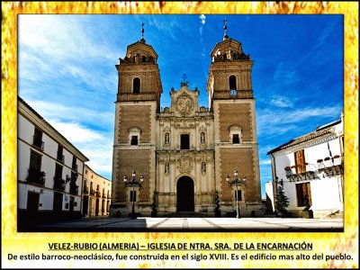 VELEZ-RUBIO (ALMERIA) â€“ IGLESIA DE NTRA. SRA. DE LA ENCARNACIÃ“N