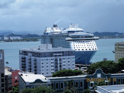 Crucero en San Juan, Puerto Rico.