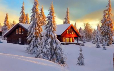 CabaÃ±a invernal