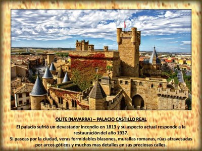 OLITE (NAVARRA) â€“ PALACIO CASTILLO REAL