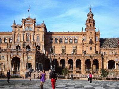 Plaza  de EspaÃ±a, Sevilla.