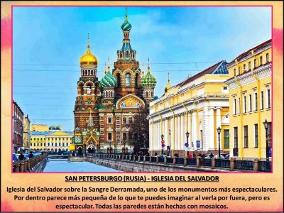 SAN PETERSBURGO (RUSIA) - IGLESIA DEL SALVADOR