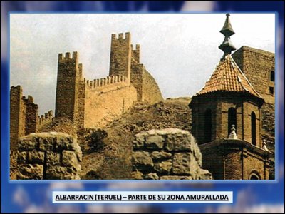 ALBARRACIN (TERUEL) â€“ PARTE DE SU ZONA AMURALLADA