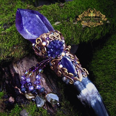 Amethyst Magic Crystal Wand