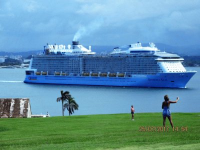 Crucero en Puerto Rico.