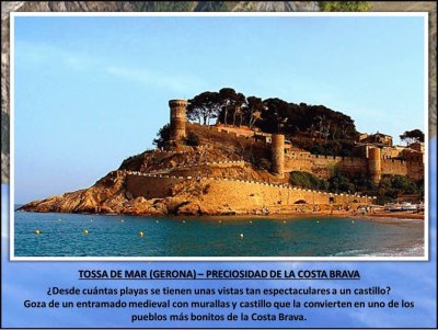 TOSSA DE MAR (GERONA) â€“ PRECIOSIDAD DE LA COSTA BRAVA