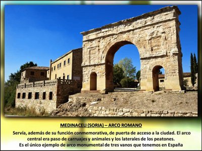 MEDINACELI (SORIA) â€“ ARCO ROMANO