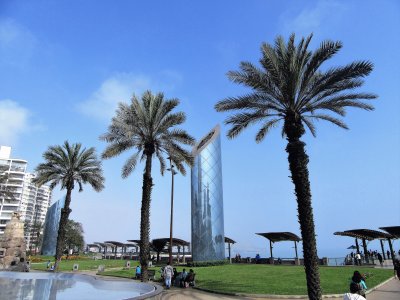 Parque en Miraflores, Lima.