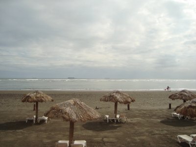 Playa en Boca del RÃ­o, Veracruz.