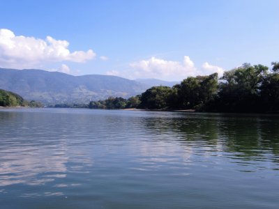 RÃ­o Grijalva en Chiapa de Corzo, Chiapas.