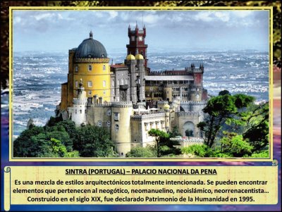 SINTRA (PORTUGAL) â€“ PALACIO NACIONAL DA PENA