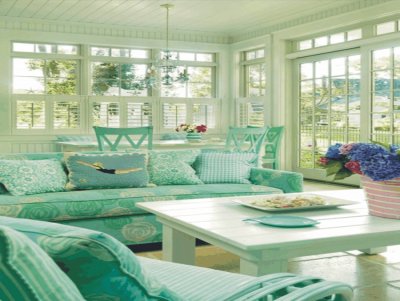 beautiful sunroom