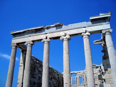 AcrÃ³polis de Atenas, Grecia.