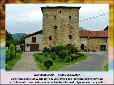 LEZAMA (BIZKAIA) â€“ TORRE DE LEZAMA