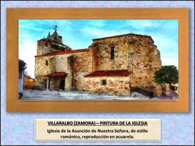 VILLARALBO (ZAMORA) â€“ PINTURA DE LA IGLESIA