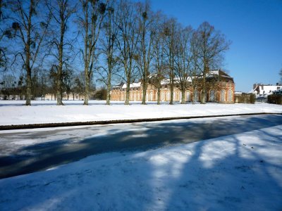 Neige Ã  la FertÃ©-Vidame Perche France