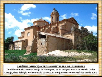 SARIÃ‘ENA (HUESCA) â€“ CARTUJA NTRA. SRA. DE LAS FUENTES