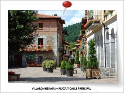 VILLARO (BIZKAIA) â€“ PLAZA Y CALLE PRINCIPAL