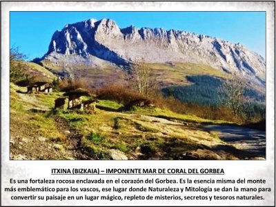 ITXINA (BIZKAIA) â€“ IMPONENTE MAR DE CORAL DEL GORBEA