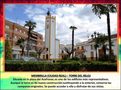 MEMBRILLA (CIUDAD REAL) â€“ TORRE DEL RELOJ