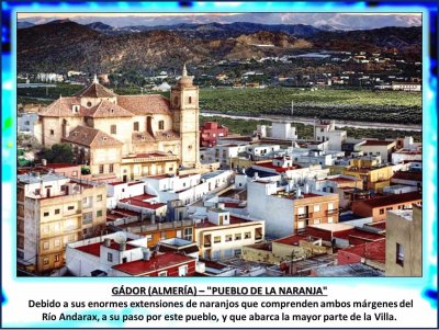 GÃDOR (ALMERÃA) â€“ PUEBLO DE LA NARANJA