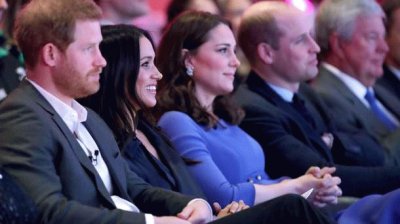 Meghan,Harry,Kate y William