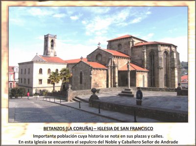 BETANZOS (LA CORUÃ‘A) â€“ IGLESIA DE SAN FRANCISCO