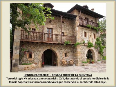 LIENDO (CANTABRIA) â€“ POSADA TORRE DE LA QUINTANA