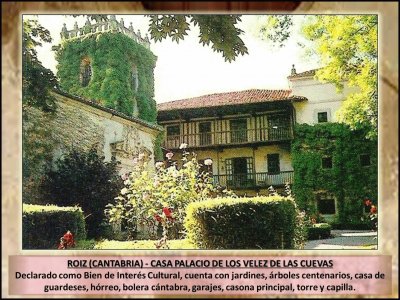 ROIZ (CANTABRIA) - CASA PALACIO DE LOS VELEZ DE LAS CUEVAS