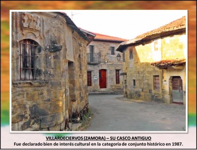 VILLARDECIERVOS (ZAMORA) â€“ SU CASCO ANTIGUO