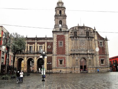 Plaza y templo de Santo Domingo, Ciudad de MÃ©xico.