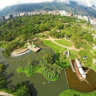 Vista Aerea Parque del Este, Caracas, Veneuela