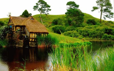 HOUSE ON THE RIVERBANK