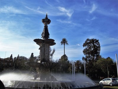 Fuente en Sevilla, EspaÃ±a.