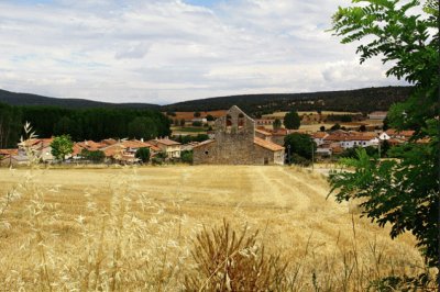 Paysage de vieille Castille Espagne