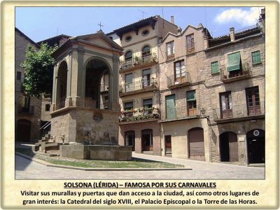 SOLSONA (LÃ‰RIDA) â€“ FAMOSA POR SUS CARNAVALES