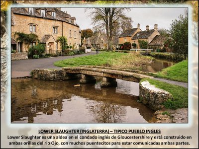 LOWER SLAUGHTER (INGLATERRA) â€“ TÃPICO PUEBLO INGLES