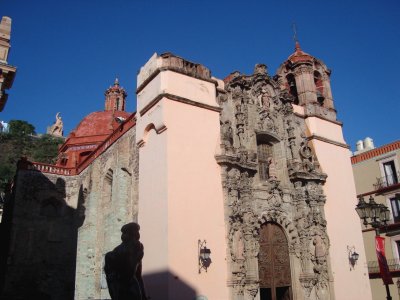 Templo en Guanajuato, MÃ©xico.